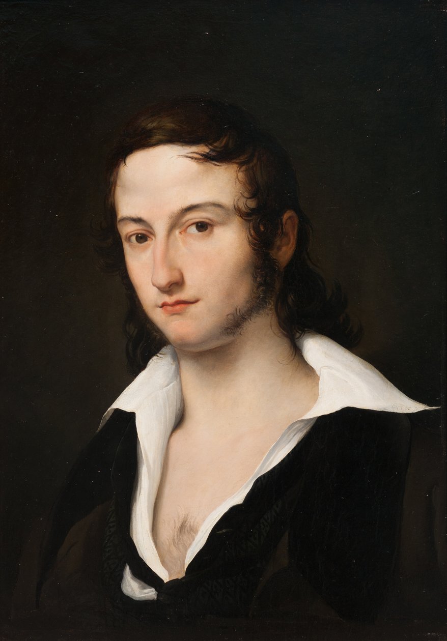 Portrét Carla Della Bianca, 1823. od Francesco Hayez