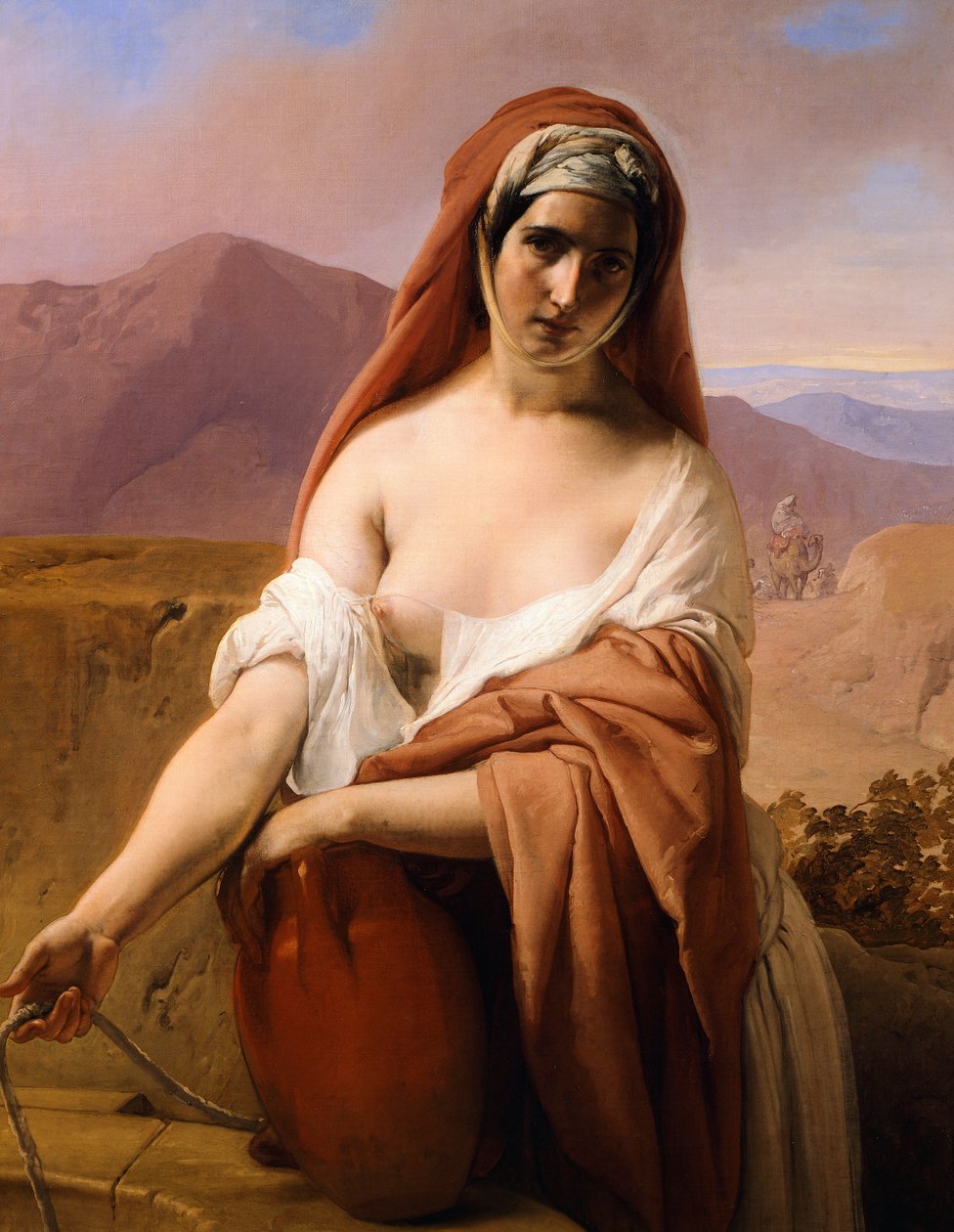 Rebecca u studny, Francesco Hayez od Francesco Hayez
