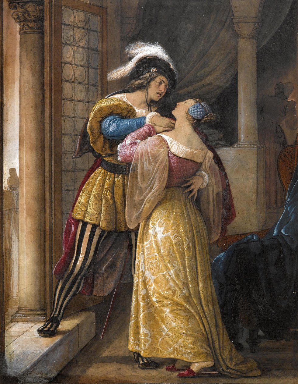 Romeo a Julie, před rokem 1881. od Francesco Hayez