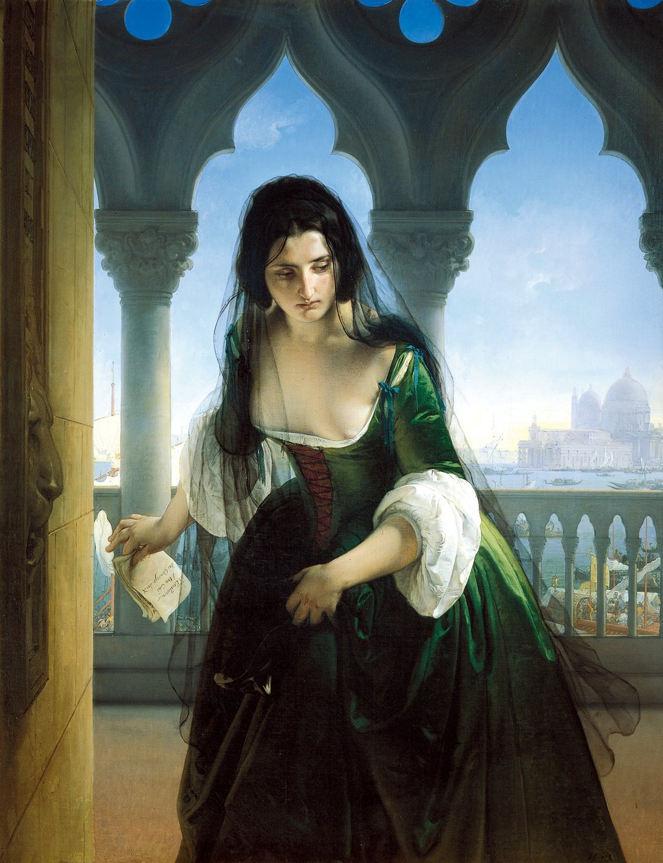 Tajné obvinění od Francesco Hayez