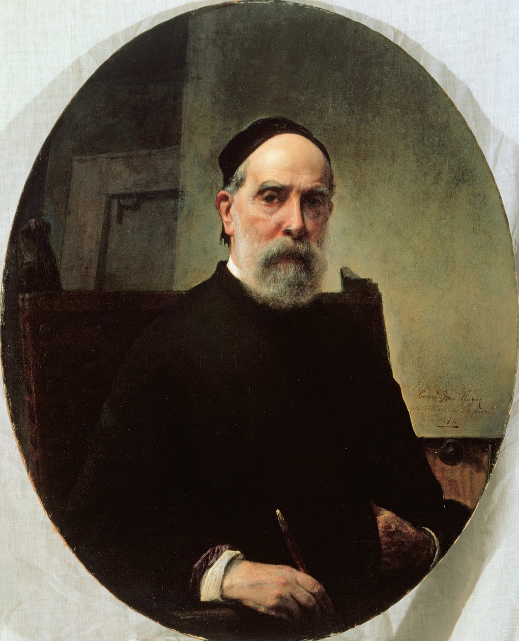 Autoportrét, 1878 od Francesco Hayez