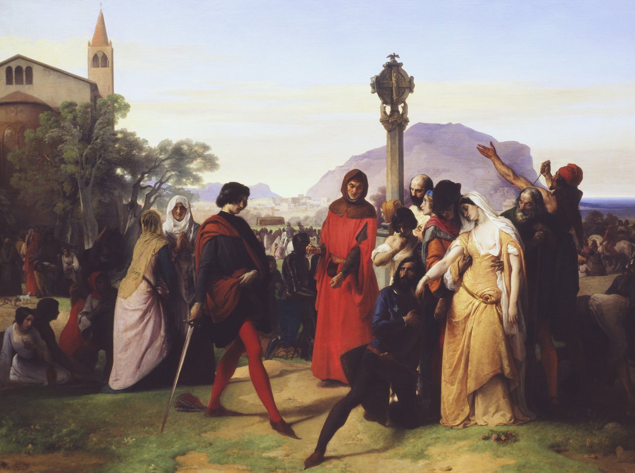 Sicilské nešpory, 1846 od Francesco Hayez