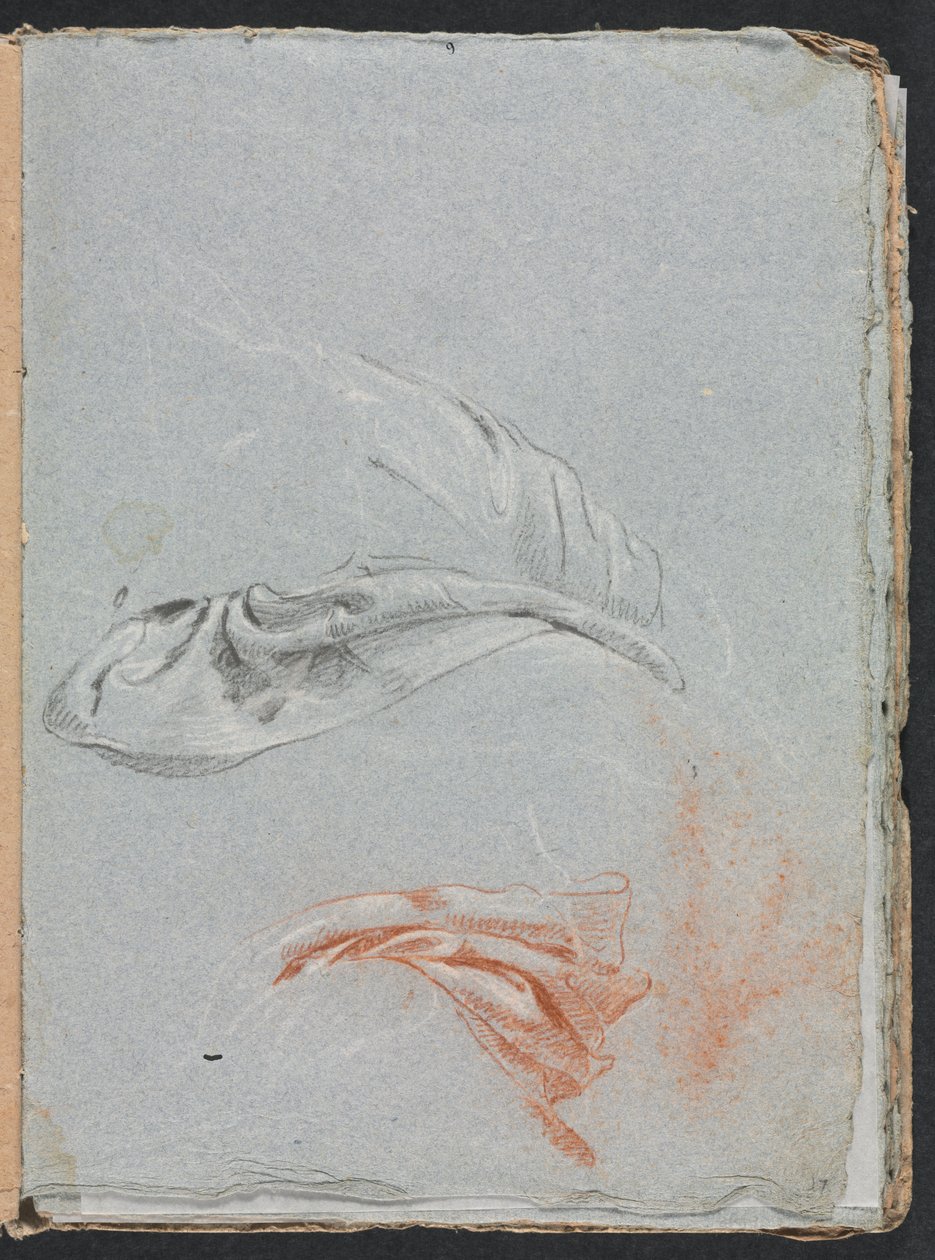 Verona Sketchbook: Studie soukenictví (strana 17) od Francesco Lorenzi