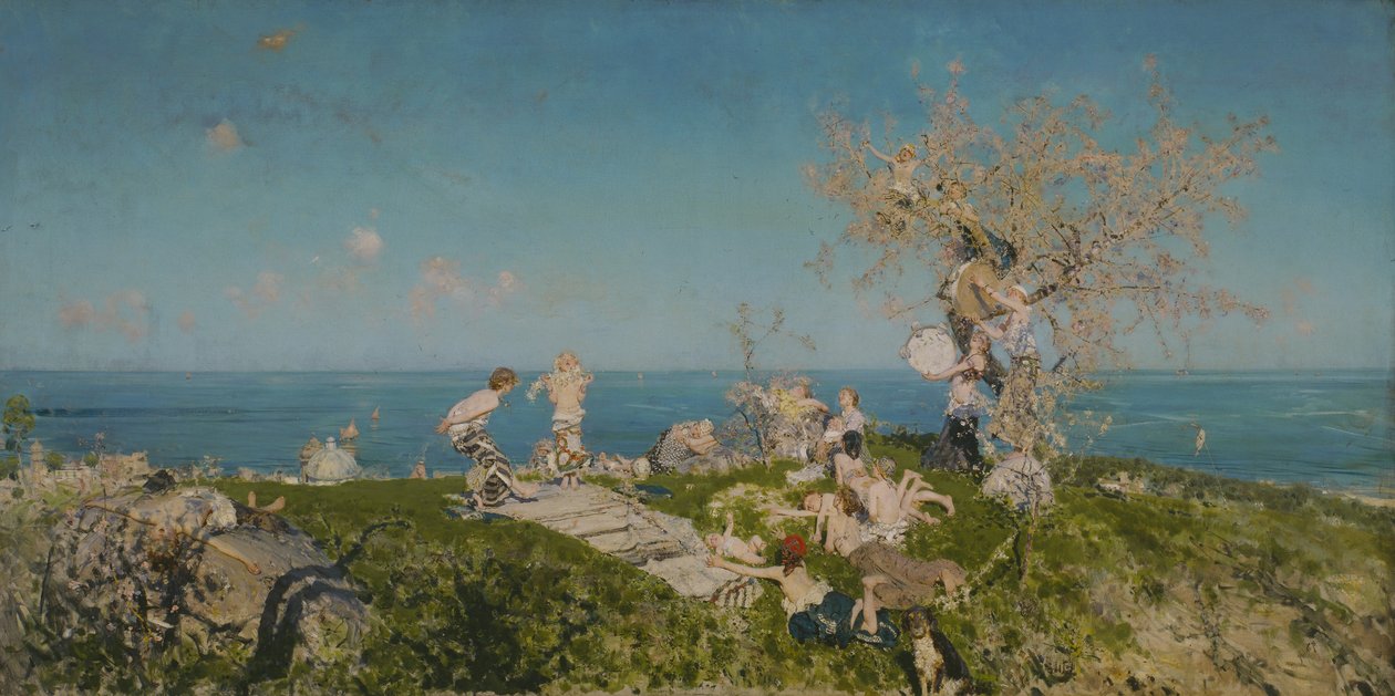 Jaro a láska od Francesco Paolo Michetti