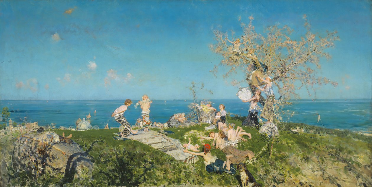 Jaro a láska, 1878. od Francesco Paolo Michetti