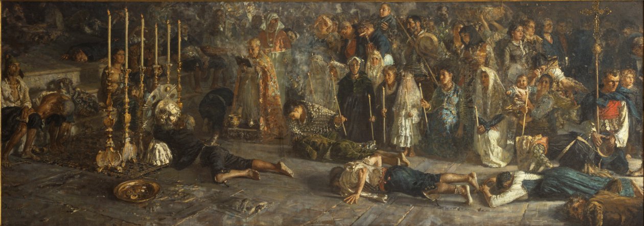 Přísaha od Francesco Paolo Michetti