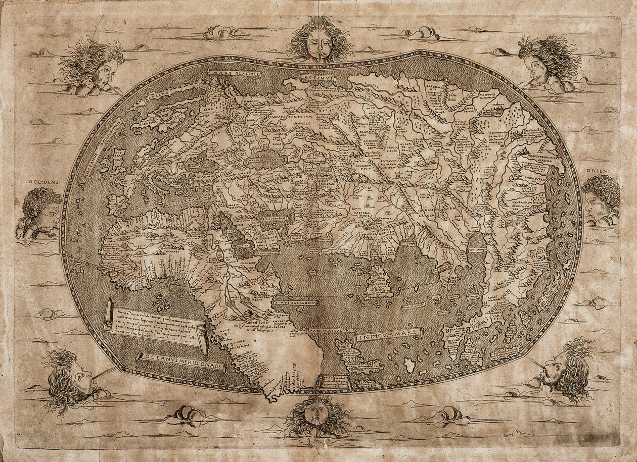 Planisphere (Landau Finaly) od Francesco Rosselli