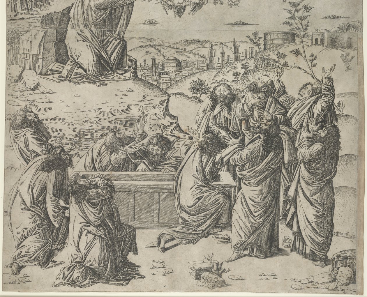Nanebevzetí Panny Marie od Francesco Rosselli