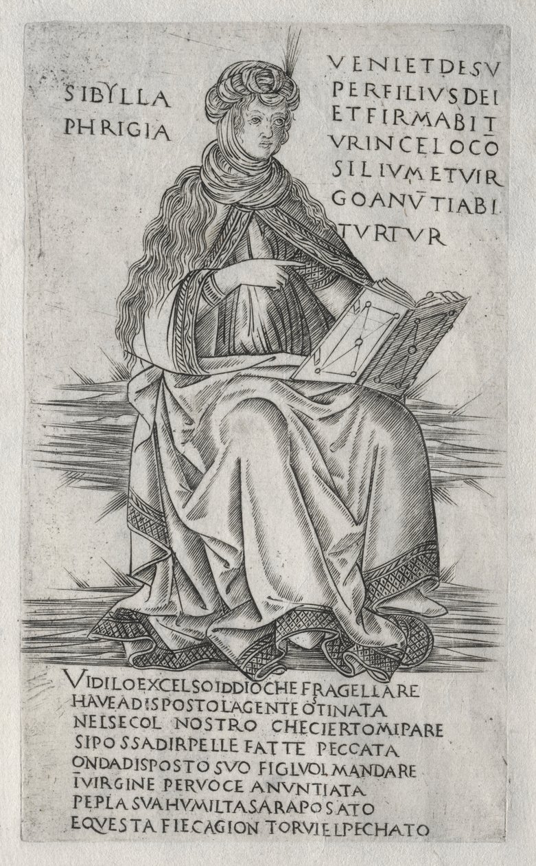 Sibyly: Frygická Sibyla od Francesco Rosselli
