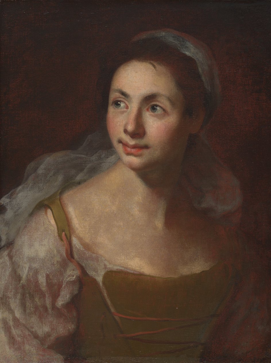 Portrét dívky od Francesco Solimena