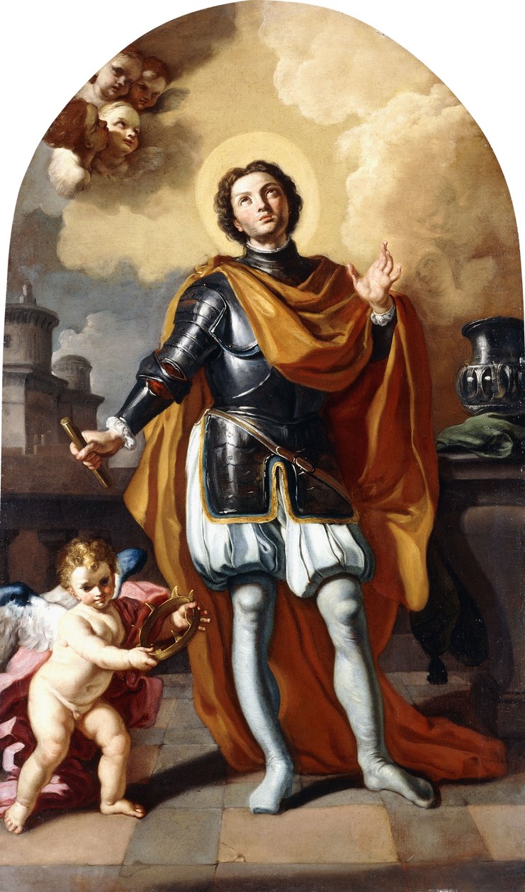 Saint Louis Francouzský, od Francesco Solimena