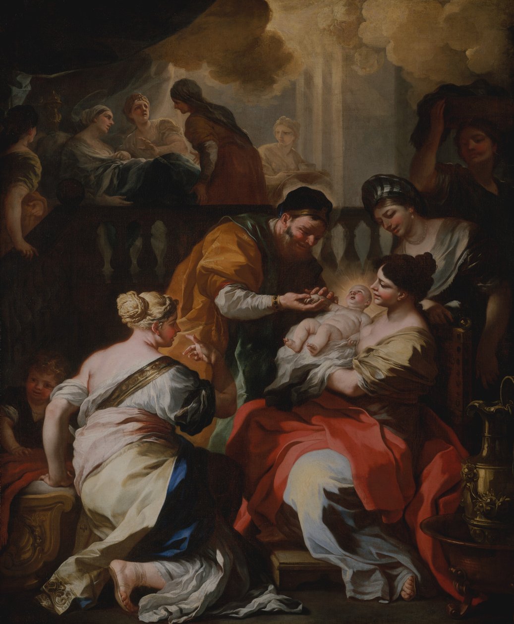 Narození Panny, ca. 1690. od Francesco Solimena
