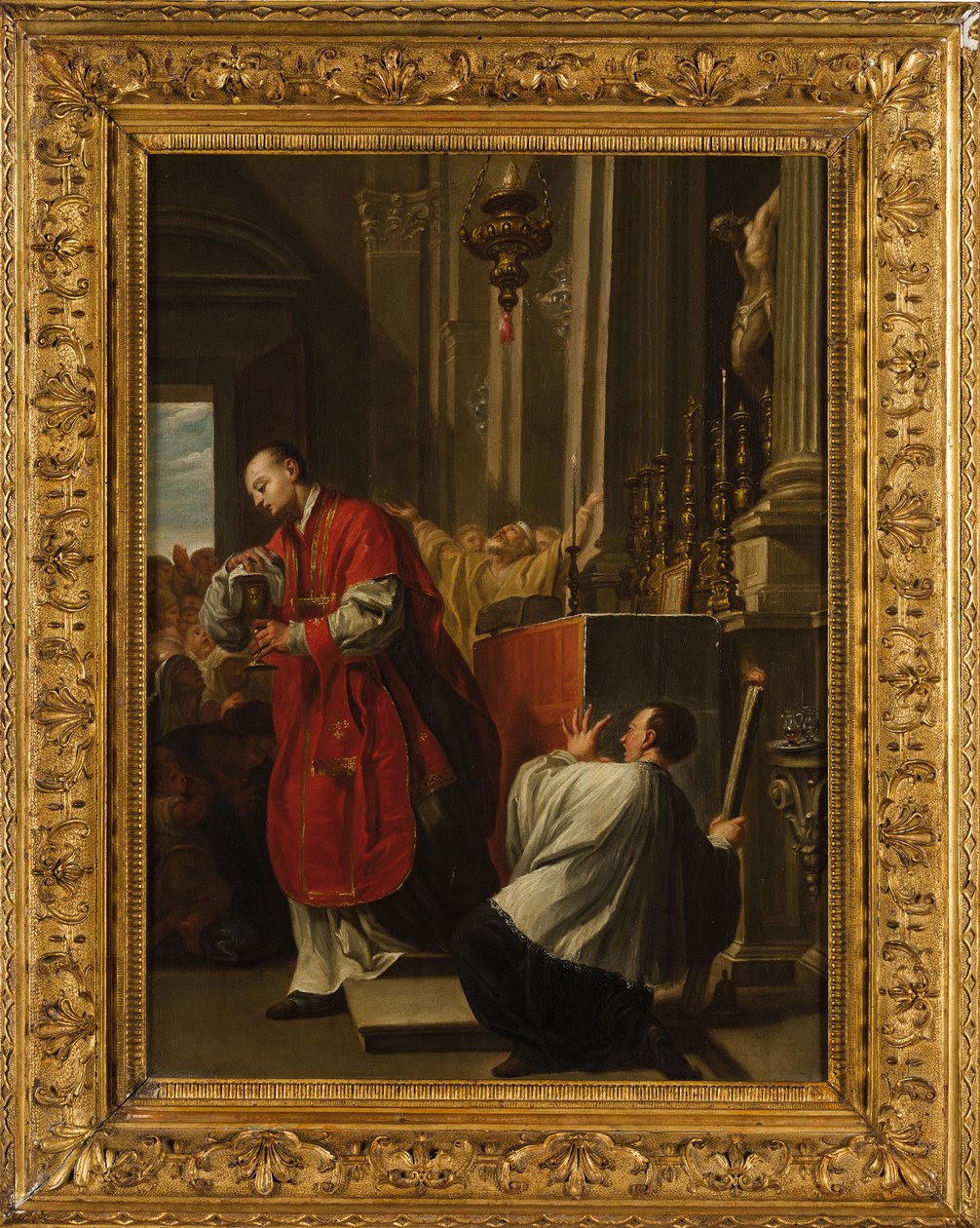 Eucharistický zázrak Bolsena. od Francesco Trevisani