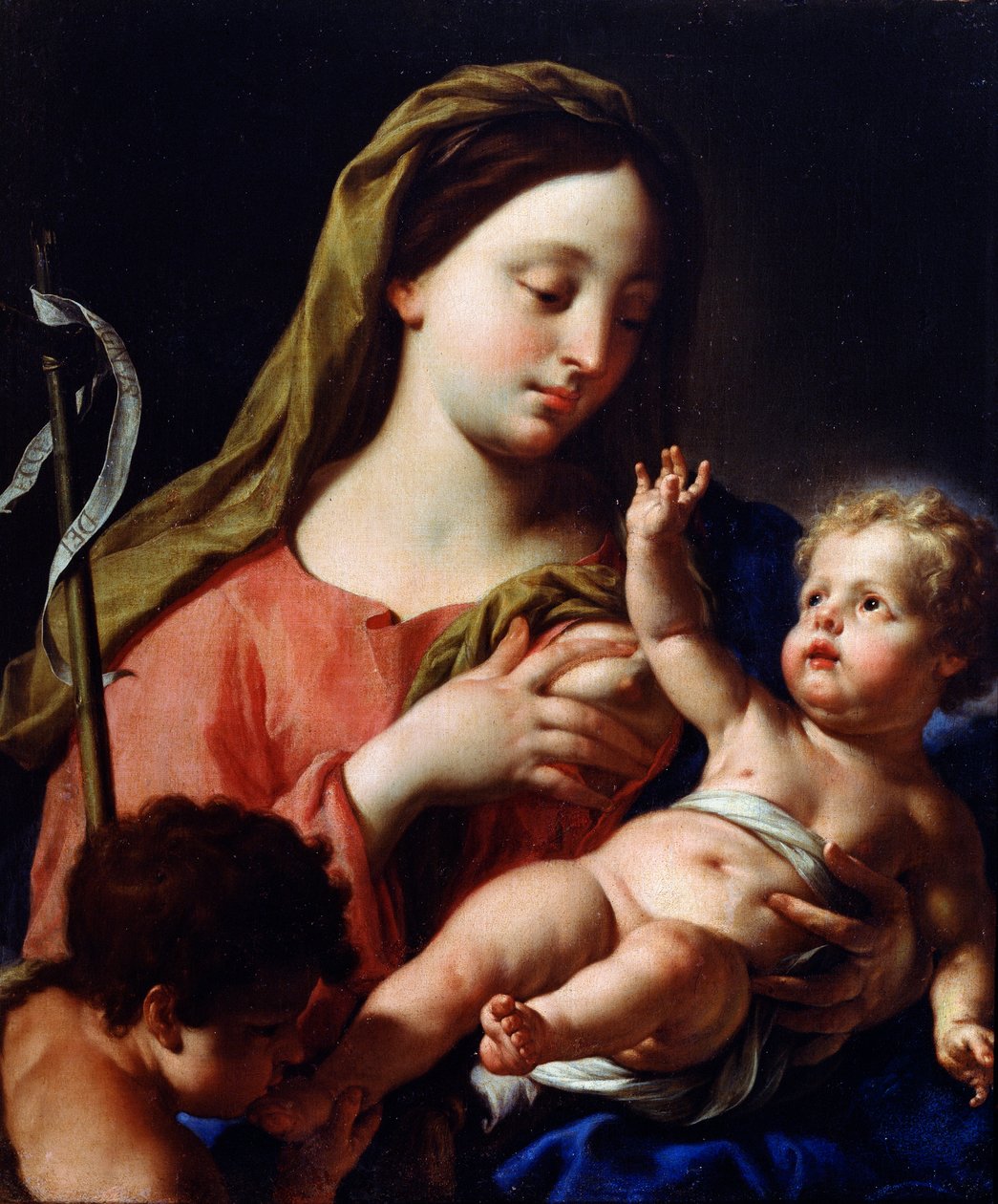 Panna a dítě“. od Francesco Trevisani