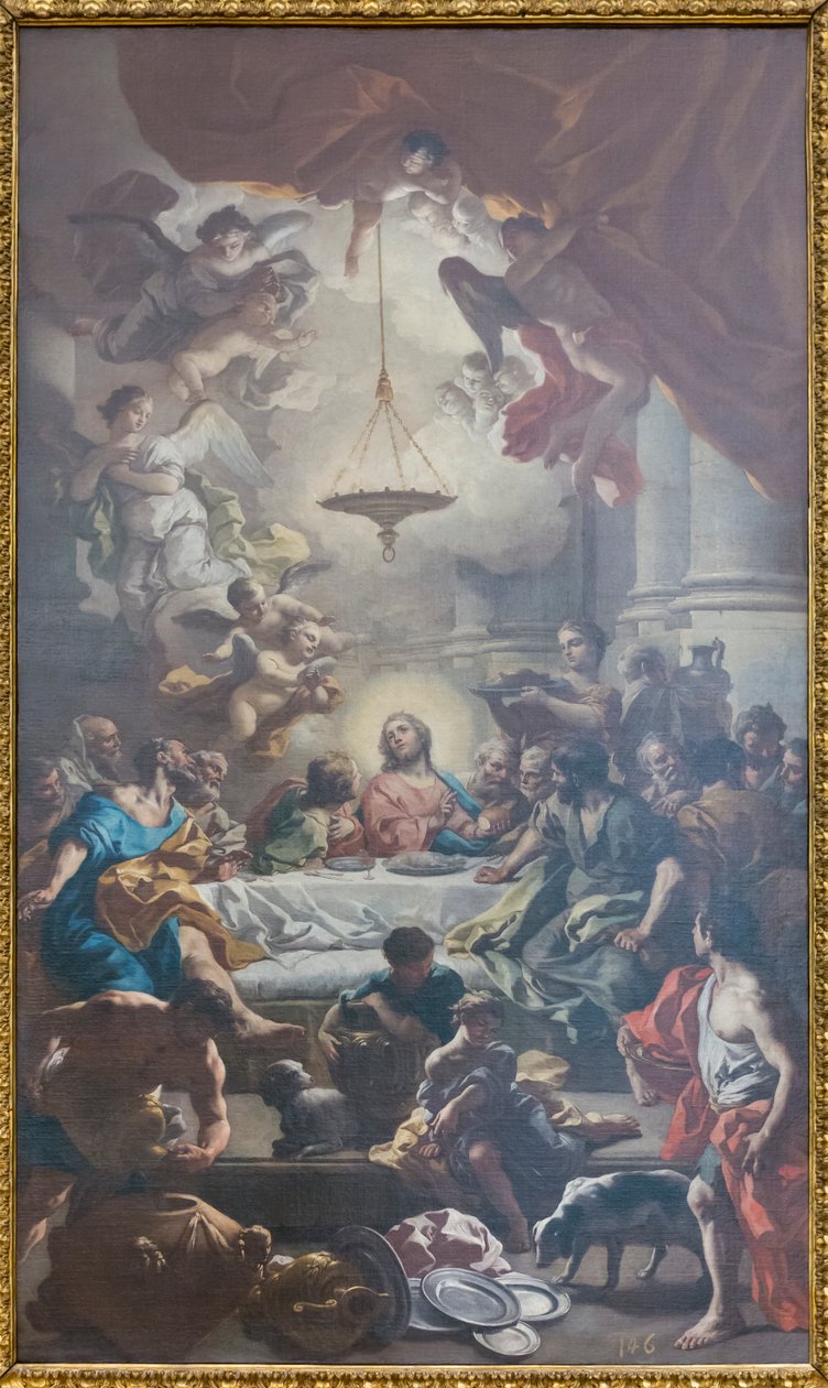 Poslední večeře od Francesco de Mura