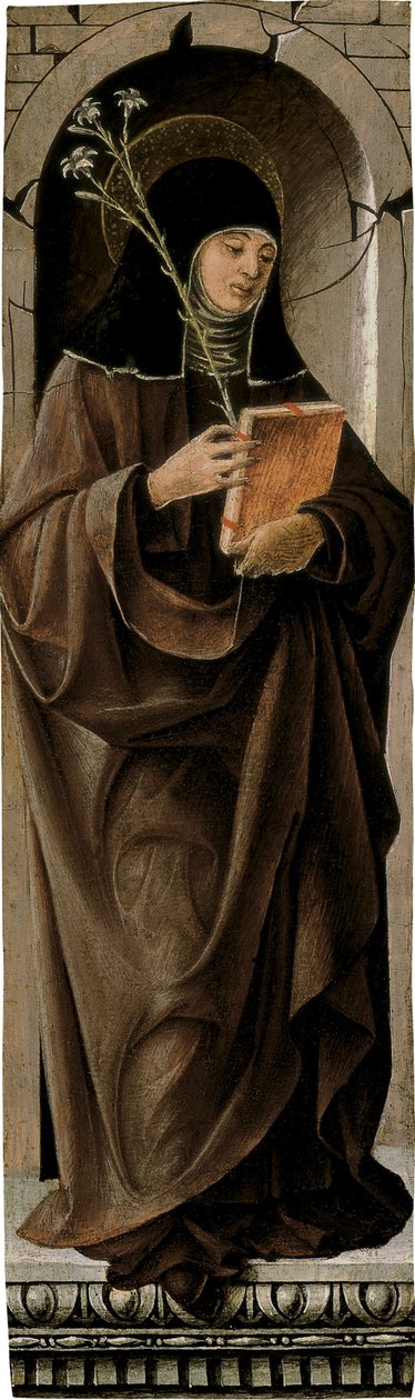 svatá Klára od Francesco del Cossa