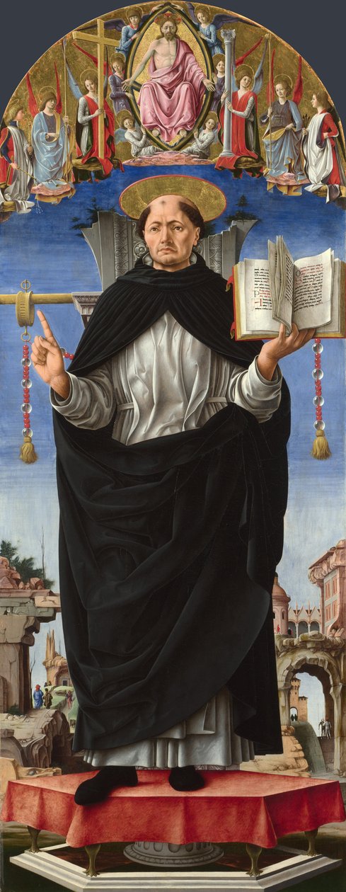 Svatý Vincent Ferrer, c. 1473-1475. od Francesco del Cossa
