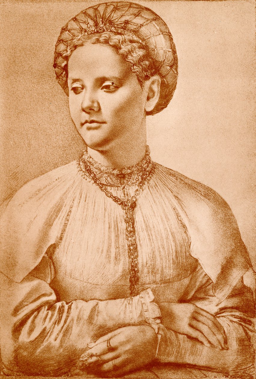 Ženský portrét od Francesco di Cristofano Franciabigio