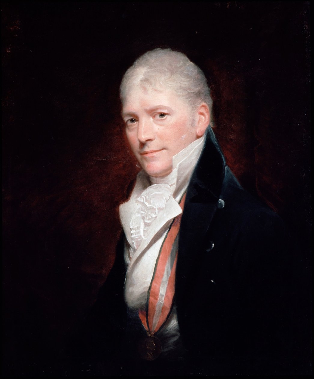 Autoportrét po Beechey od Francis Bourgeois