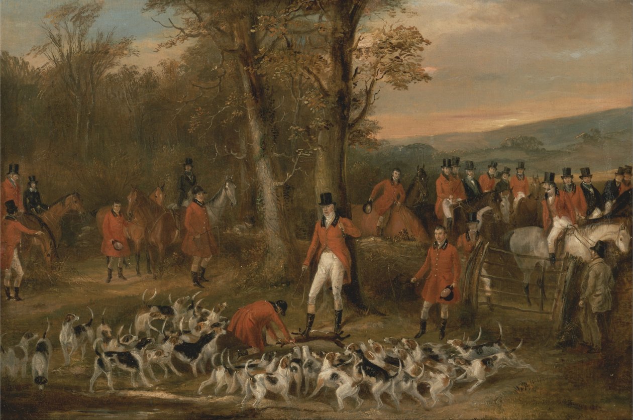 The Berkeley Hunt, 1842- Smrt od Francis Calcraft Turner