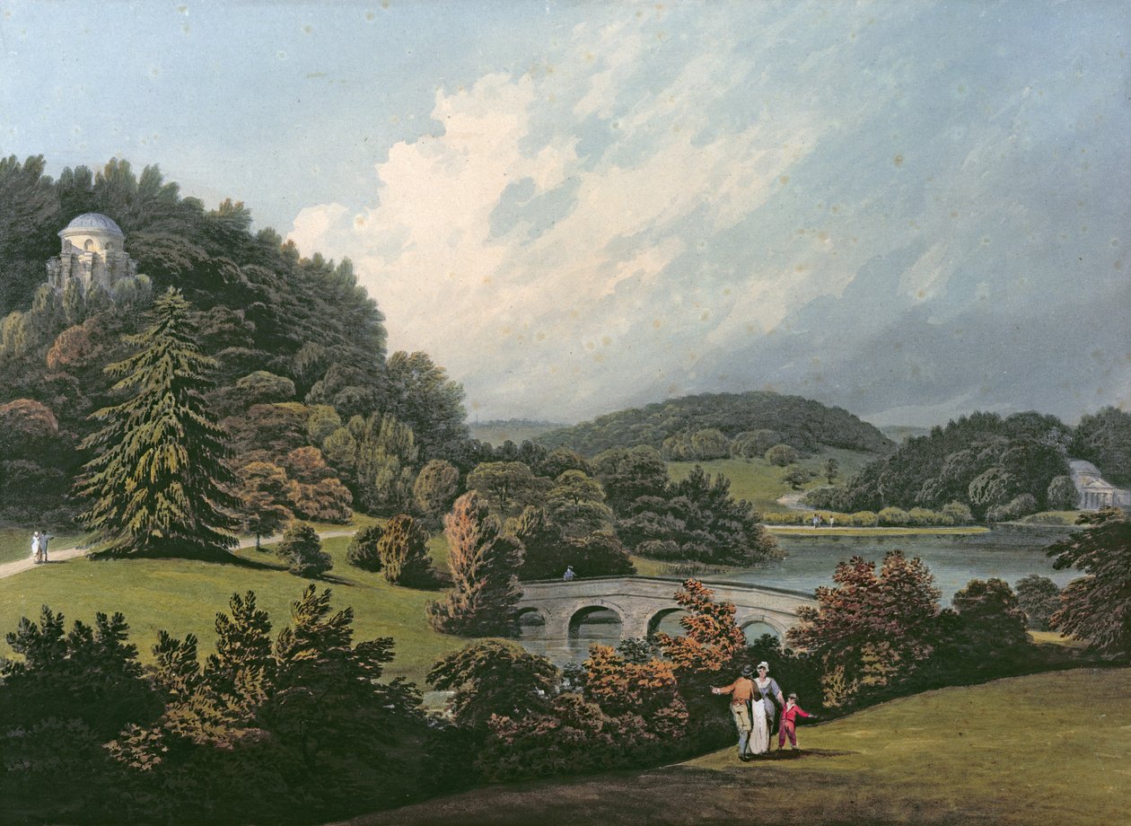 Stourhead od Francis Nicholson