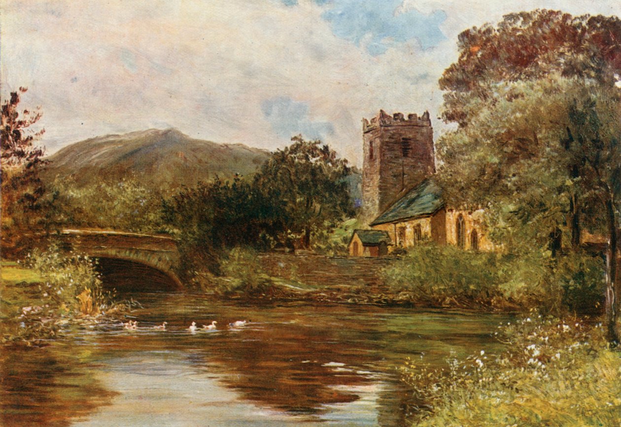 Kostel Grasmere od Francis S. Walker