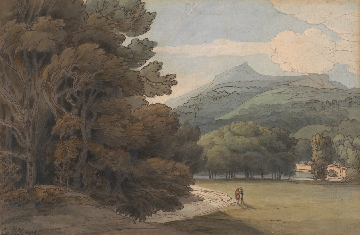 Poblíž Ambleside od Francis Towne