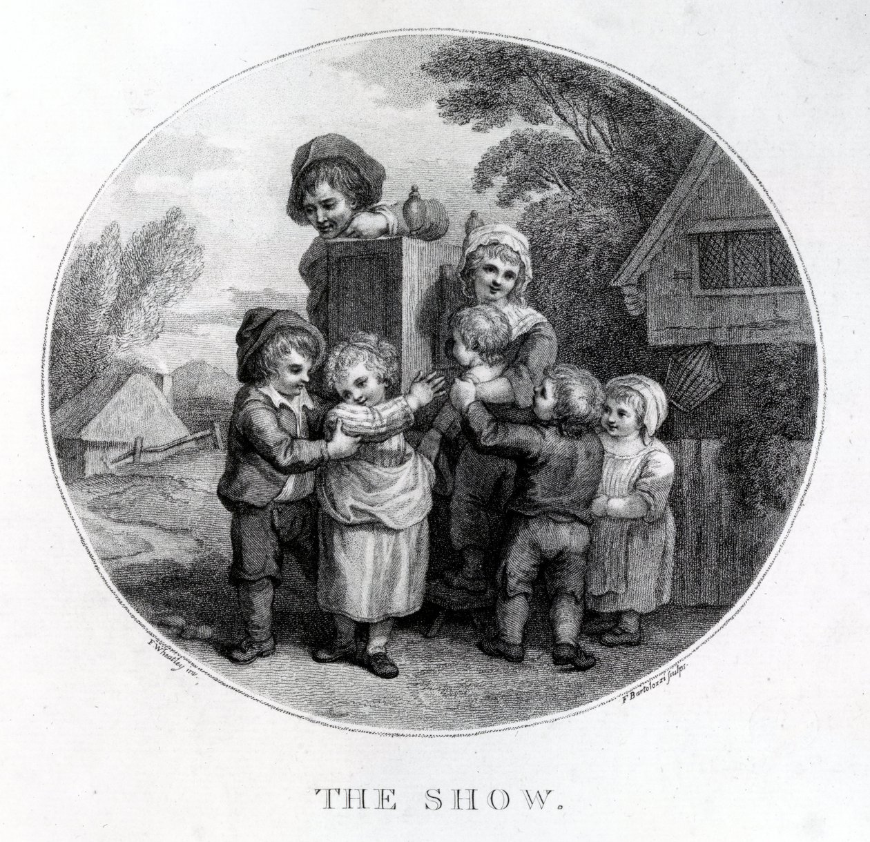 Peep Show, 1789 od Francis Wheatley