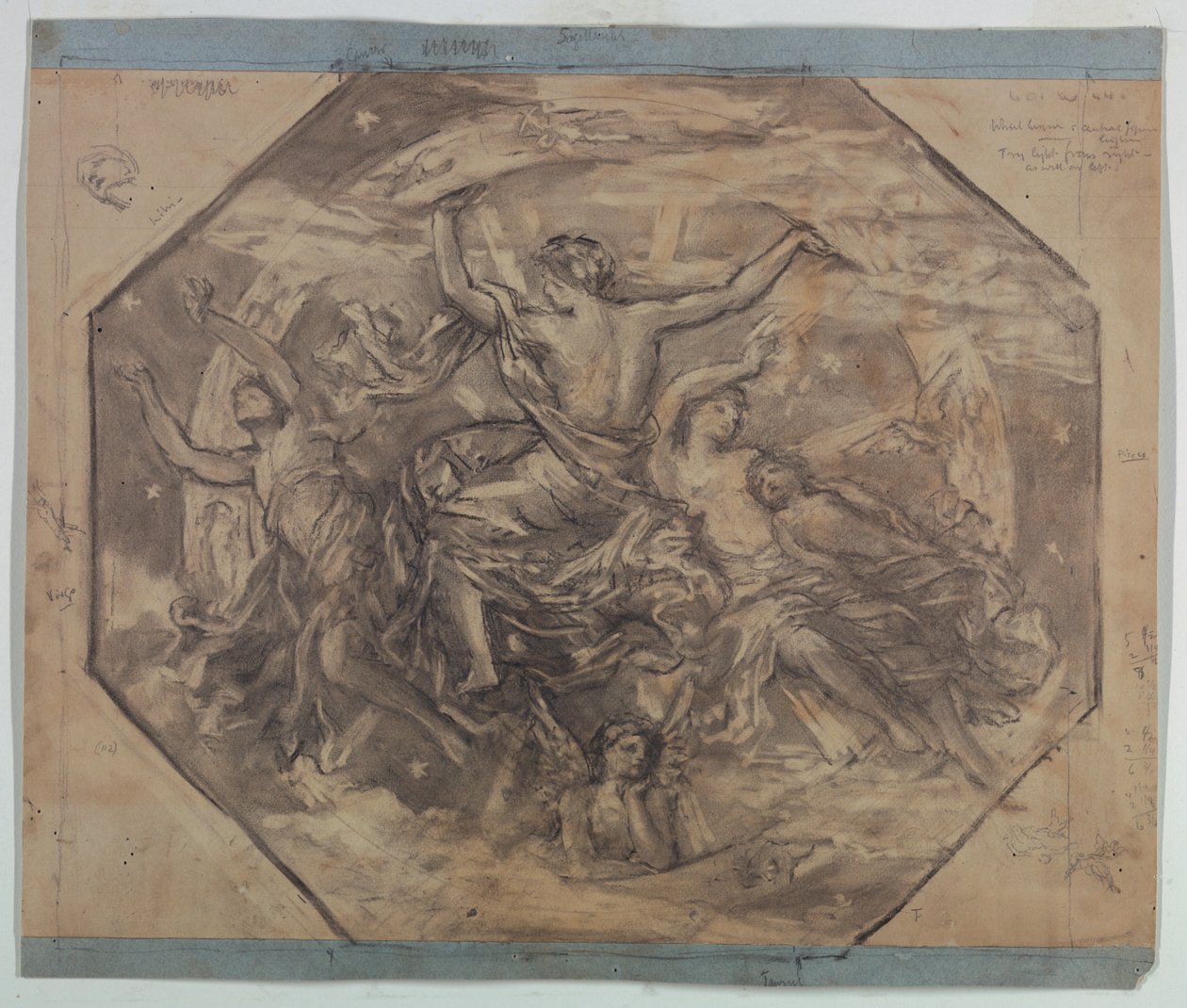 Studie na "Zodiac" od Francis Augustus Lathrop