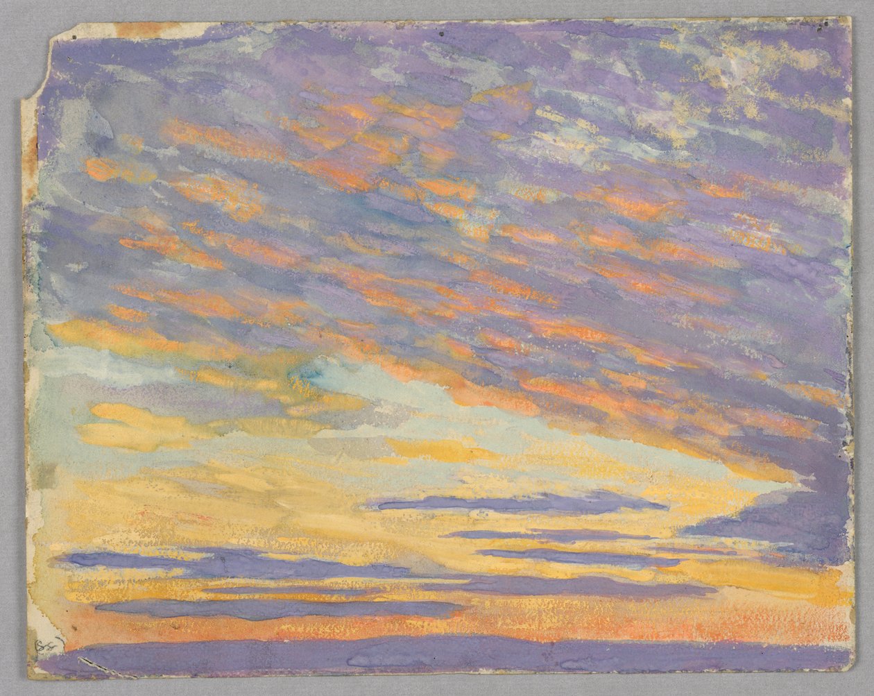 Studie mraků, Řím, Itálie od Francis Augustus Lathrop