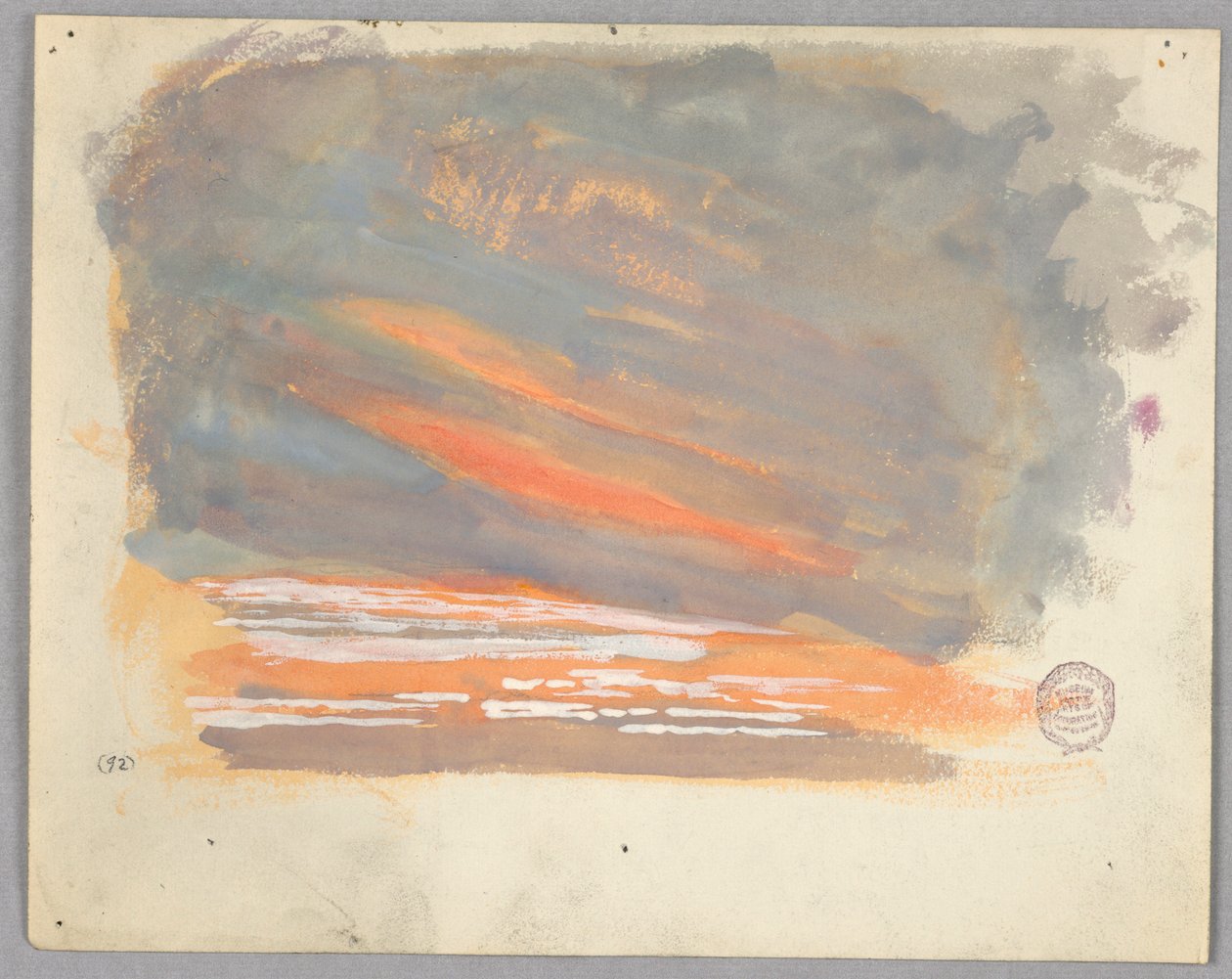 Studie mraků, Řím, Itálie od Francis Augustus Lathrop