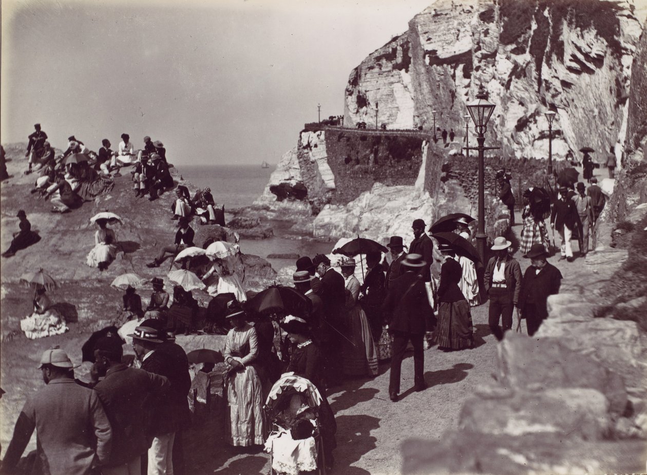Ilfracombe, Capstone Parade, 70. léta 19. století. od Francis Bedford