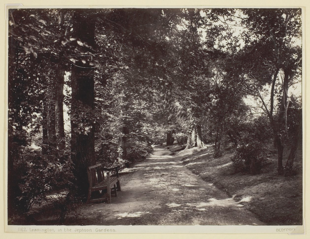 Leamington, v Jephson Gardens, 186094. od Francis Bedford