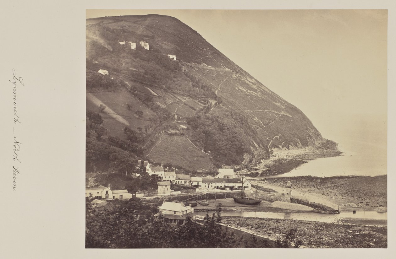 Lynmouth - Severní Devon. od Francis Bedford