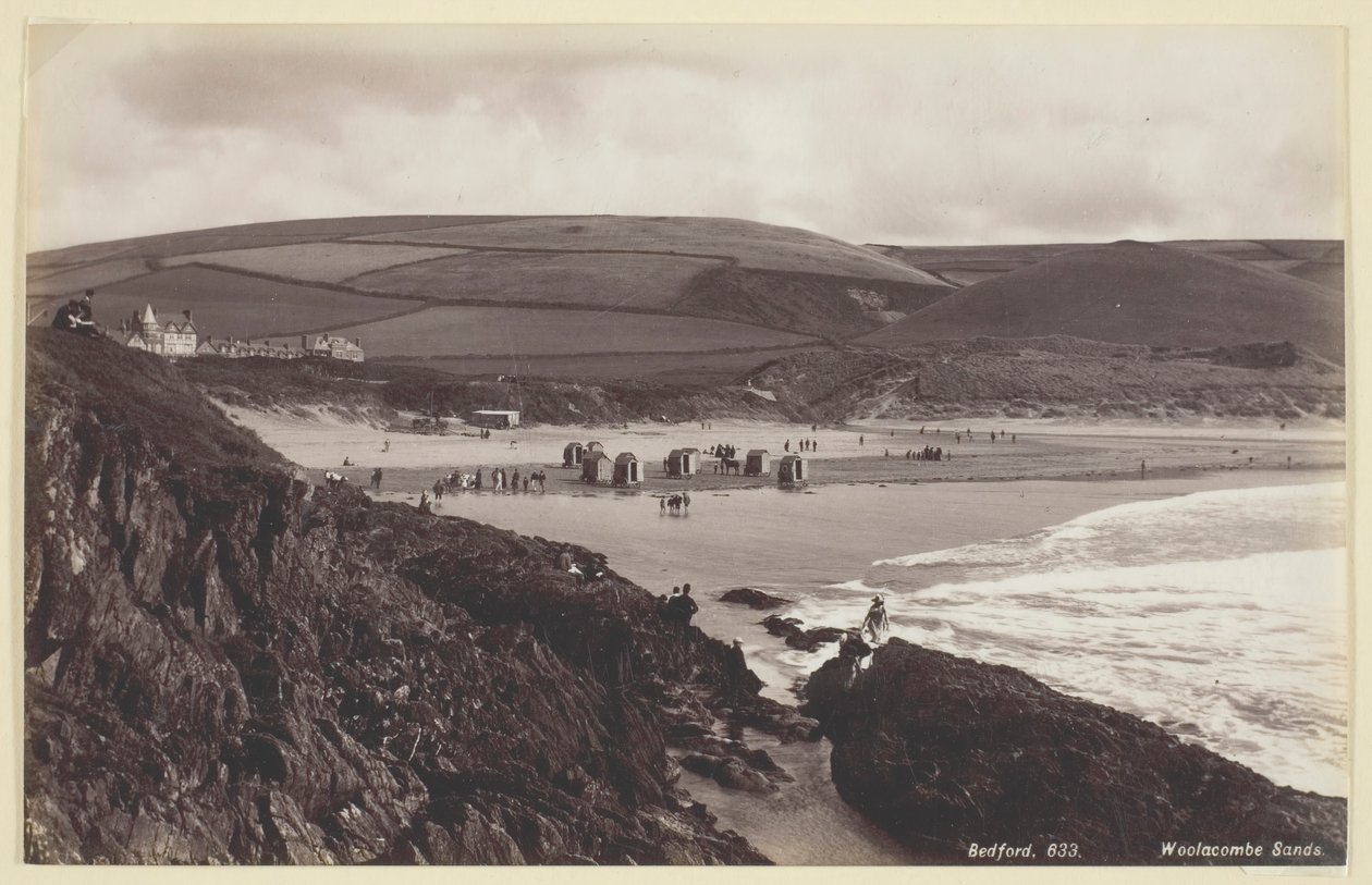 Woolacombe Sands, 186094. od Francis Bedford