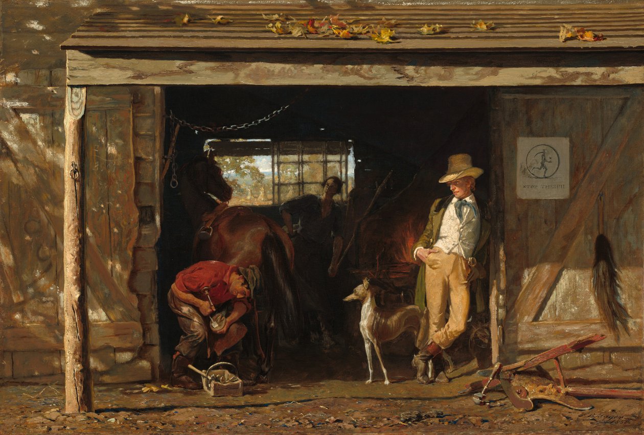 Volný čas a práce, 1858. od Francis Blackwell Mayer