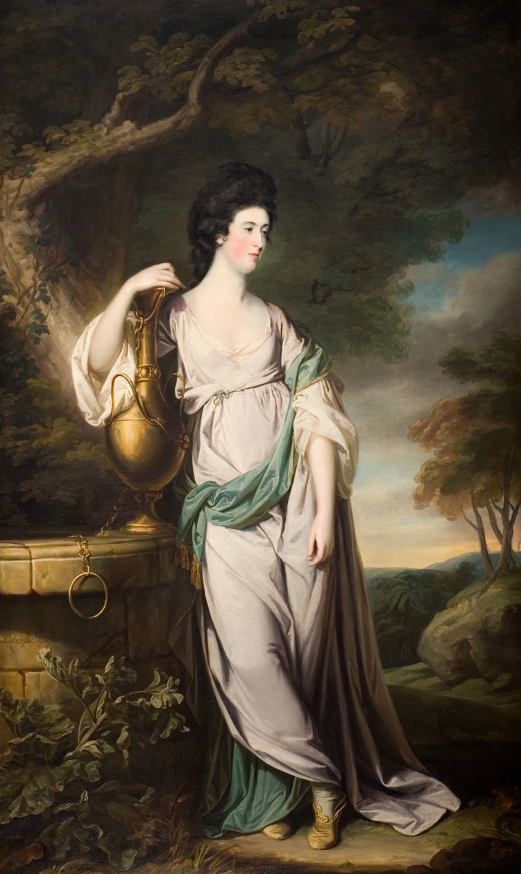 Portrét slečny Catherine Eld, 1767. od Francis Cotes