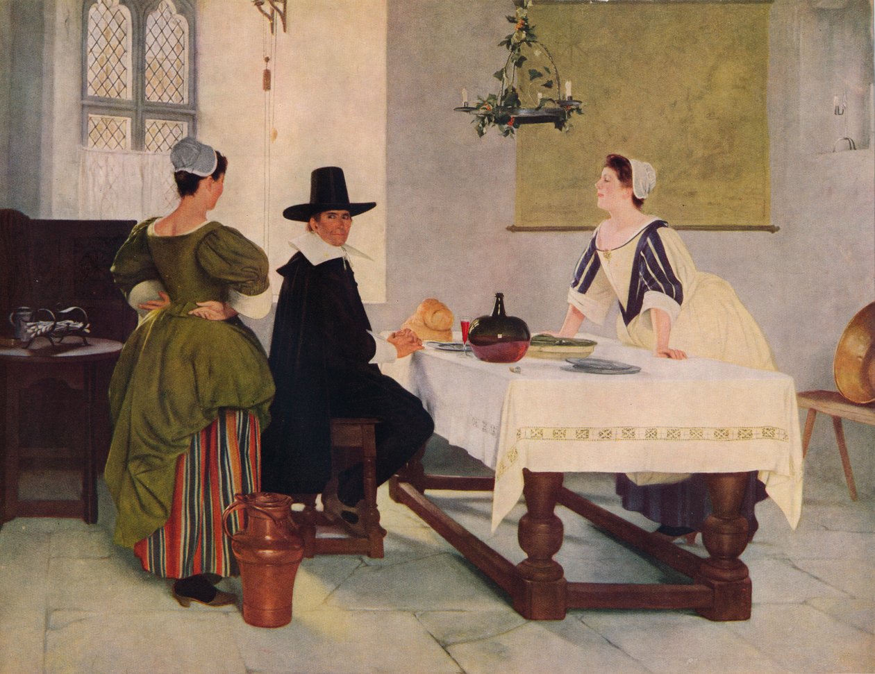 Mezi dvěma požáry, c1892, 1938 od Francis Davis Millet