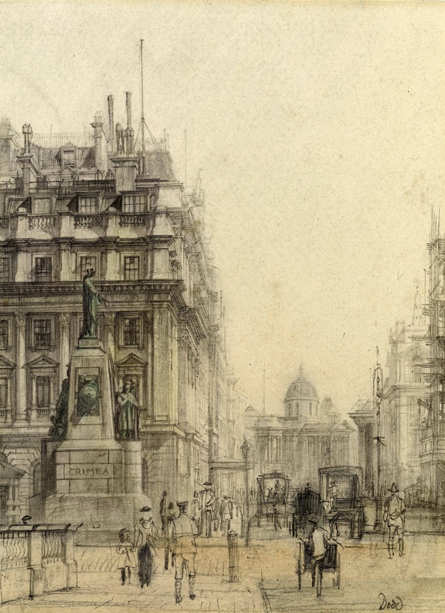 Pall Mall, Londýn od Francis Dodd