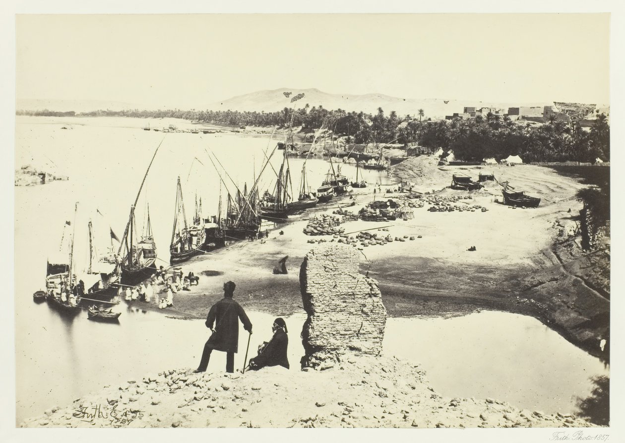 Asuán, 1857. od Francis Frith
