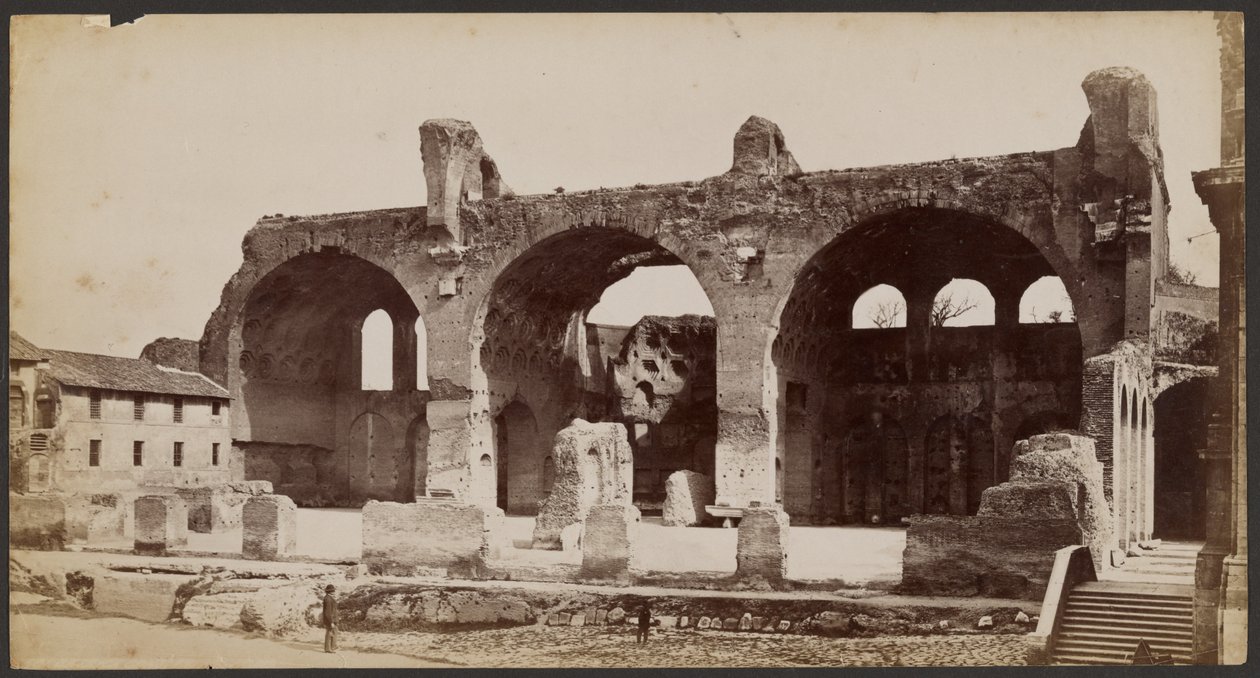 Konstantinova bazilika od Francis Frith