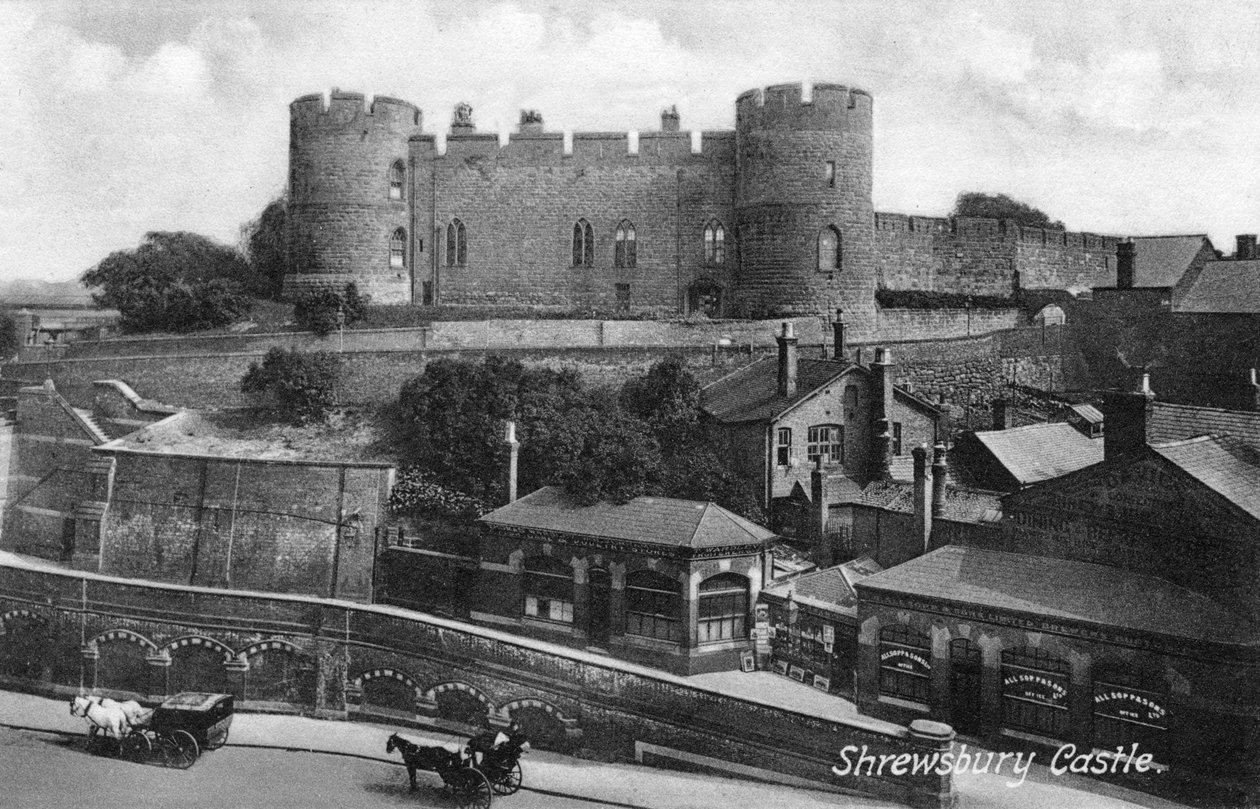 Shrewsbury Castle, Shrewsbury, Shropshire, c1900-c1920s. od Francis Frith