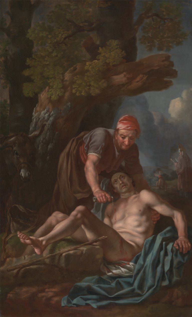Dobrý samaritán od Francis Hayman
