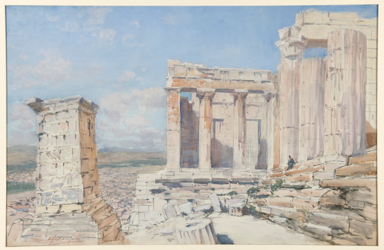 Propylaea od Francis Hopkinson Smith