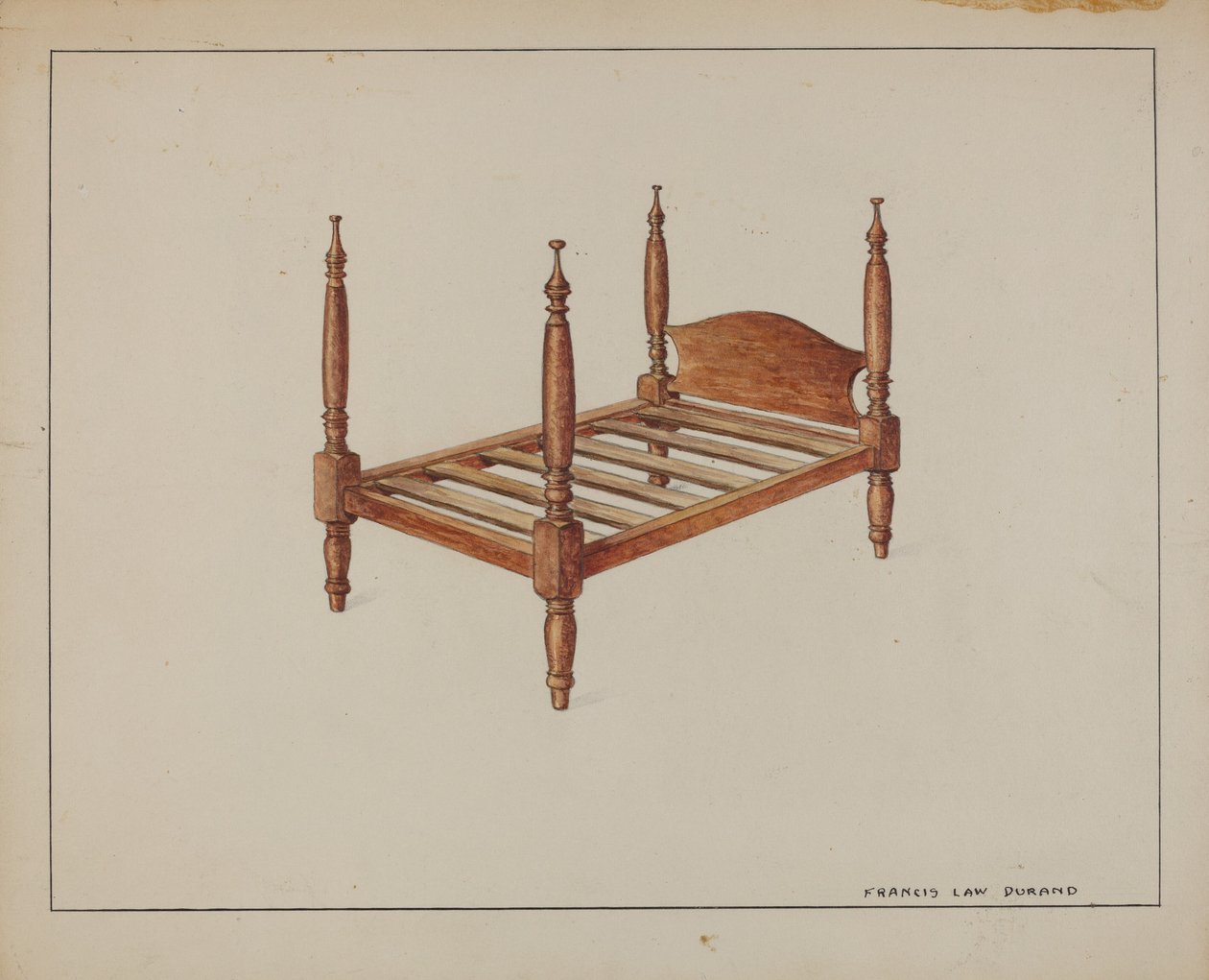 Postel pro panenky od Francis Law Durand