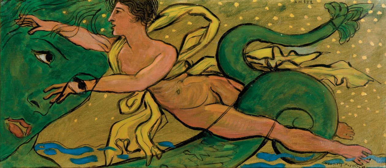 Amsel, asi 1929-1930 (olej na plátně) od Francis Picabia