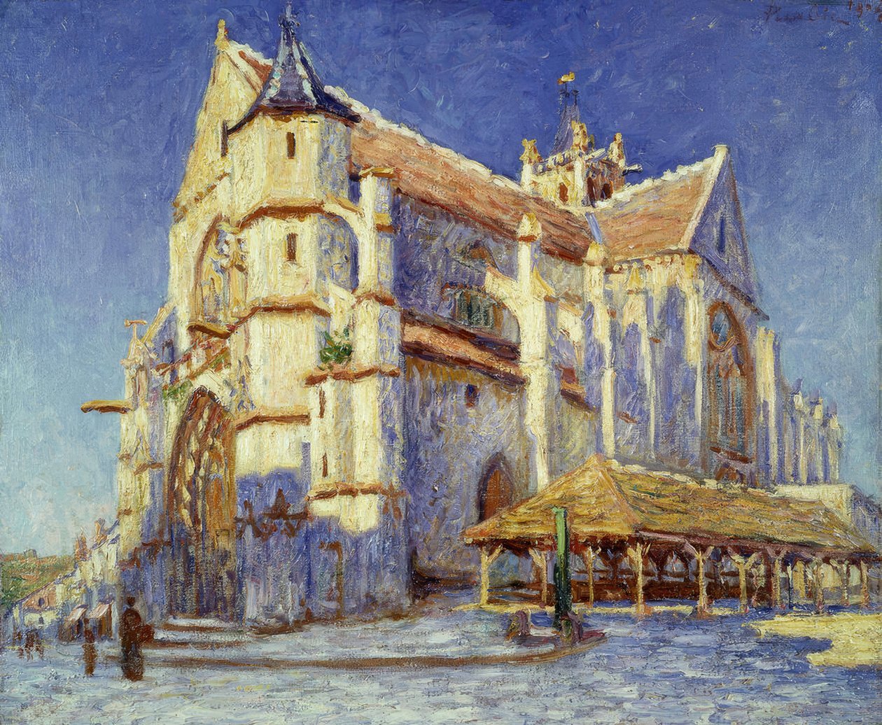 Kostel v Moretu od Francis Picabia