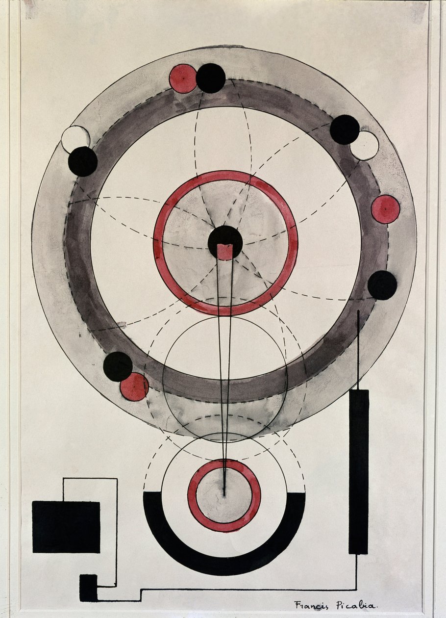 Bez názvu (akvarel) od Francis Picabia
