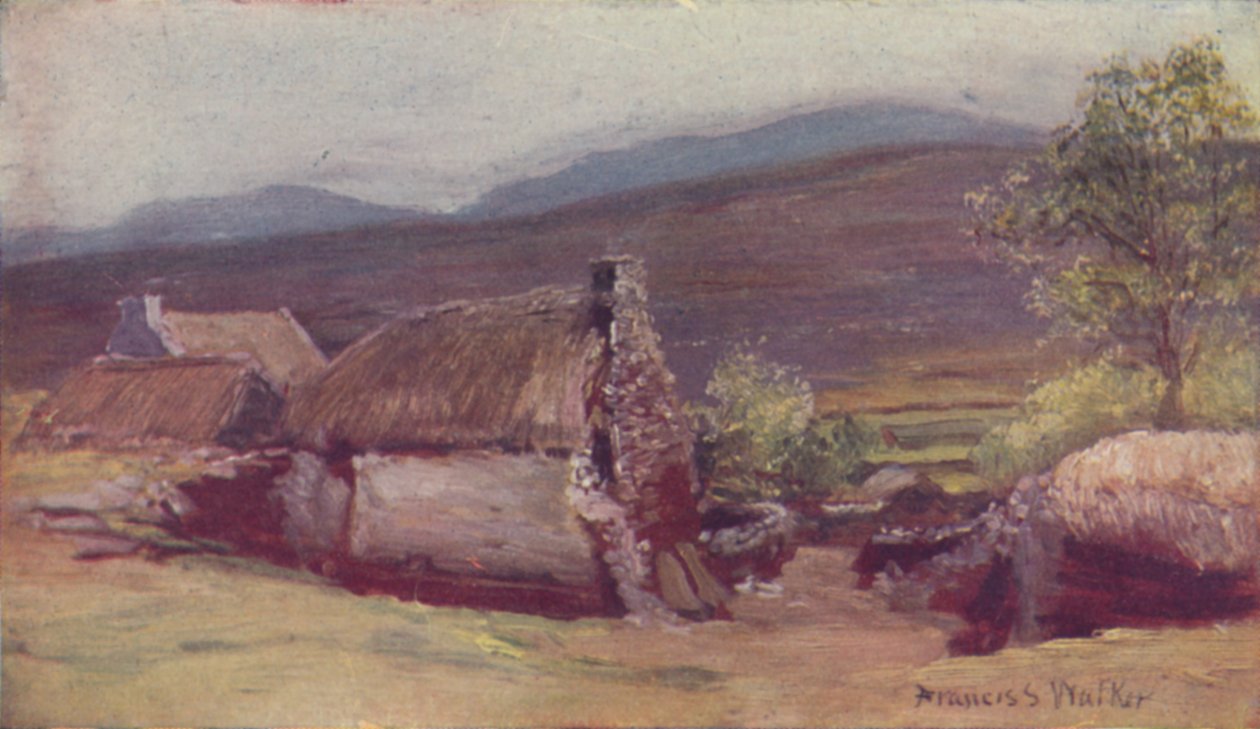 "Irské kajuty", 1910 od Francis S Walker