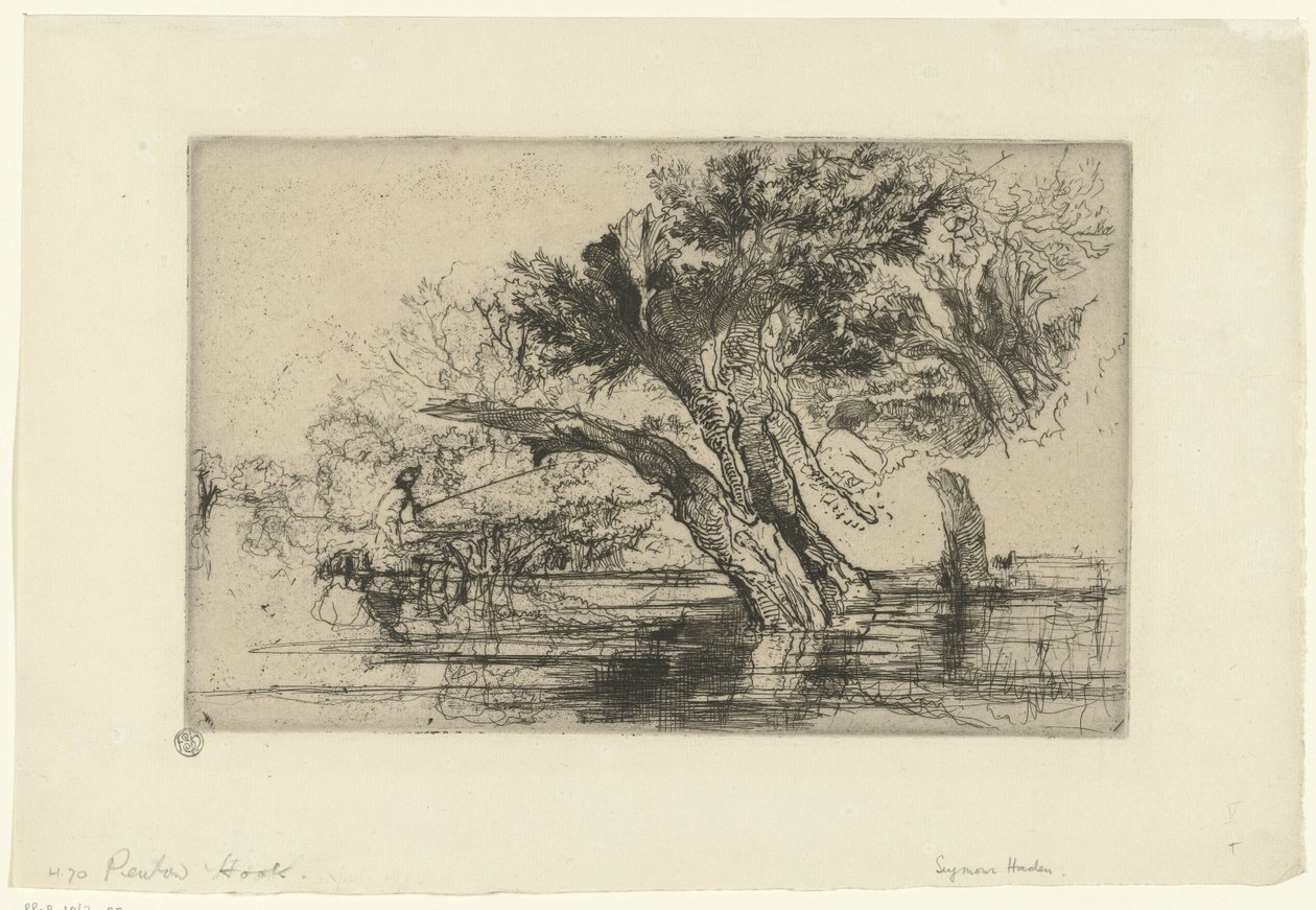 Penton Hook od Francis Seymour Haden (Sir)